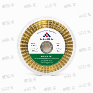 .012 inch 0.30 mm hard brass EDM wire 13.2 lb P-5 spool for wire EDM machines with 950 N/mm² tensile strength