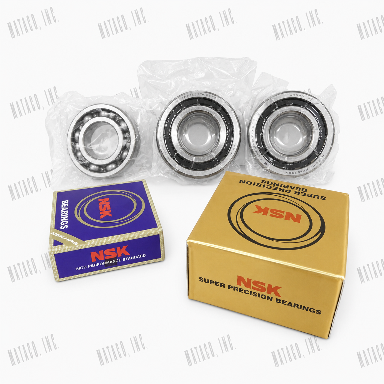 Bridgeport milling machine spindle bearing set M1418 M1422 11190237 11190238 NSK replacement bearings for Series 1 J-Head mill