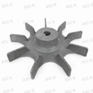 Bridgeport milling machine 1-1/2 or 2 HP variable speed motor fan 1546-05 US Motors NIDEC replacement part