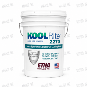 KOOLRite 2290 Long Life Coolant 5 gallon pail, semi-synthetic soluble oil cutting fluid with BioArmor Technology for CNC machining and metalworking applications.