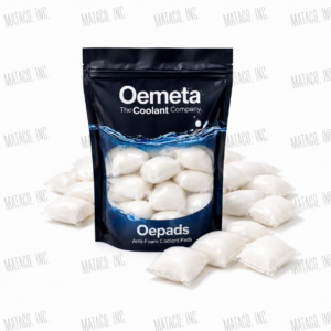 Oemeta OePads anti-foam coolant pods for controlling foam in CNC metalworking fluids