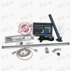 2 axis X and Z digital readout DRO kit for 10 x 40 inch travel lathe with magnetic Z axis scale DS-2L