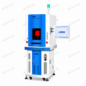 HBS laser marking machine for industrial metal marking and engraving with integrated computer control system