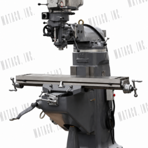 9 x 49 variable speed vertical milling machine with 3HP R8 spindle and hardened ground table