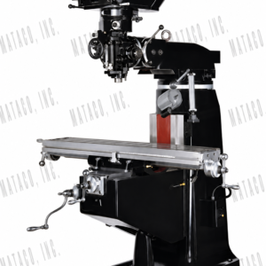 ## Full Product Description ## MV949-KV2 Vertical Turret Milling Machine The **MV949-KV2 Vertical Turret Milling Machine** is a heavy-duty, precision-built machine designed for reliable performance in machine shops, toolrooms, maintenance departments, and production environments. Featuring a **9" × 49" work table**, generous axis travel, and a variable-speed R8 spindle, this versatile milling machine is well suited for a wide range of milling, drilling, boring, and general machining applications. Built with durable **Meehanite castings**, hardened and ground X, Y, and Z ways, and Turcite-B coated guideways, the MV949-KV2 is designed for smooth operation and long-term accuracy. Precision Class 7 spindle bearings and C7 double-nut precision ACME lead screws further support dependable, accurate machining. The variable-speed head provides a spindle speed range of **70 to 4,200 RPM with Hi/Lo gears**, giving operators flexibility for different materials and machining applications. Standard features also include one-shot lubrication, a built-in halogen work light, and a chip-rubber cover. ### Standard Features * Heavy-duty Meehanite casting construction * Hardened and ground X, Y, and Z ways * Turcite-B coated guideways * Variable-speed head with Hi/Lo gears * Spindle speed range of 70–4,200 RPM * Precision Class 7 spindle bearings * C7 double-nut precision ACME lead screws * One-shot lubrication system * Built-in halogen work light * Chip-rubber cover * R8 spindle taper ### Specifications | Specification | Details | | ---------------------------- | ---------------------------------- | | **Model** | MV949-KV2 | | **Table Size** | 9" × 49" | | **X-Axis Travel** | 36" | | **Y-Axis Travel** | 12" | | **Z-Axis Travel** | 16" | | **Quill Travel** | 5" | | **Quill Diameter** | 3.38" | | **Ram Travel** | 12" | | **Spindle Nose to Tabletop** | 1.96"–18" | | **Table Load Capacity** | 660 lbs. | | **T-Slot Size** | 0.62" × 2.55" | | **Spindle Taper** | R8 | | **Spindle Speed** | 70–4,200 RPM with Hi/Lo gears | | **Head Swivel** | ±90° | | **Head Tilting Angle** | ±45° | | **Spindle Power** | 3 HP | | **Coolant Pump** | Optional, 1/8 HP | | **Lubrication Pump** | One-shot | | **Floor Plan** | 64" × 75" × 85" | | **Net Weight** | 2,420 lbs. | | **Power Requirement** | 4 KVA, 3-phase, 208–230V max | | **Air Requirement** | Optional power drawbar, 90–100 PSI | **DRO and power feed are not included.** The **MV949-KV2 Vertical Turret Milling Machine** combines a large work table, generous travel, variable spindle speeds, and precision construction to provide a dependable solution for a wide variety of machining operations. ## Short Description The **MV949-KV2 Vertical Turret Milling Machine** features a **9" × 49" work table**, 36" X-axis travel, 12" Y-axis travel, and 16" Z-axis travel. Equipped with a **3 HP variable-speed R8 spindle with Hi/Lo gears**, hardened and ground ways, precision Class 7 spindle bearings, and one-shot lubrication for dependable, accurate machining. ## SEO Alt Text **MV949-KV2 vertical turret milling machine with 9 x 49 work table and variable speed R8 spindle**