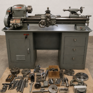 Pre-Owned South Bend Model A 10 inch swing metal lathe engine lathe for machining and metalworking