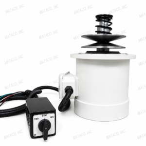 3 HP 3-phase variable-speed replacement motor for Bridgeport-type import milling machines, VSM3