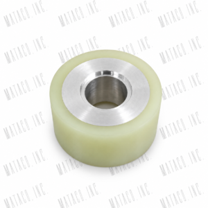 Mitsubishi Wire EDM urethane upper pinch roller X088D350G52 DAM 3000 WM425 50 x 19 x 22mm